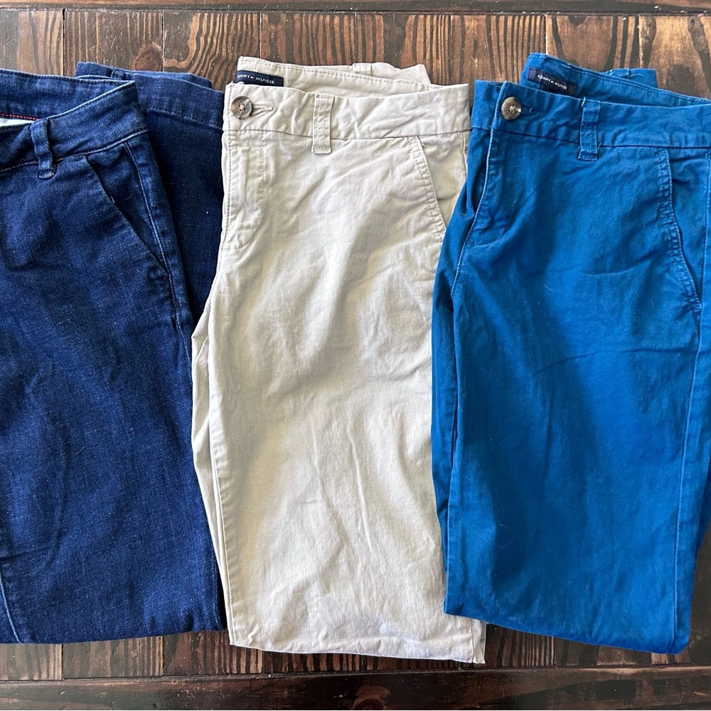 3 Tommy Hilfiger pants
